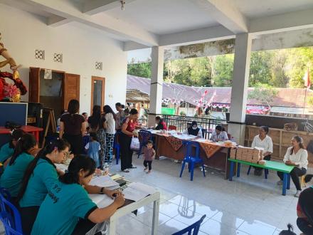 Posyandu Kecubung di Banjar Dinas Bolangan
